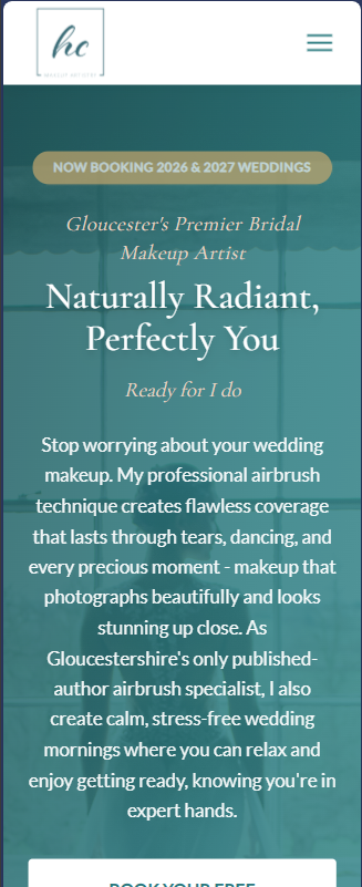 Heather Card Makeup Artistry - Mobile view